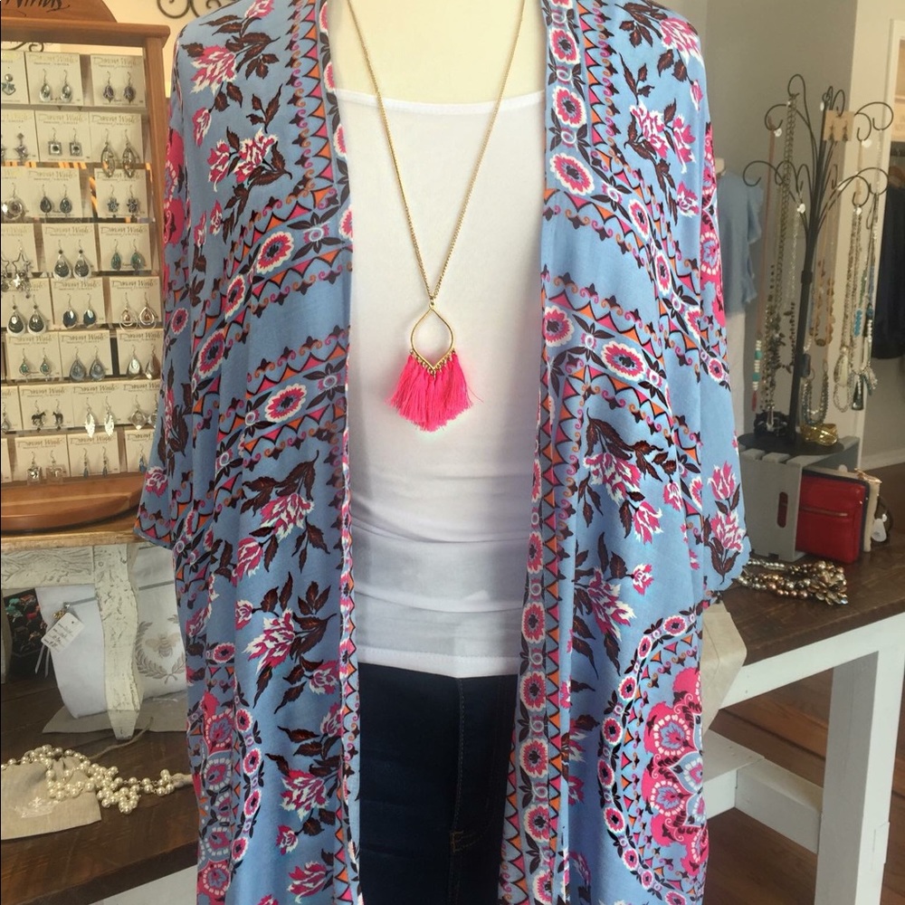 Floral Kimono